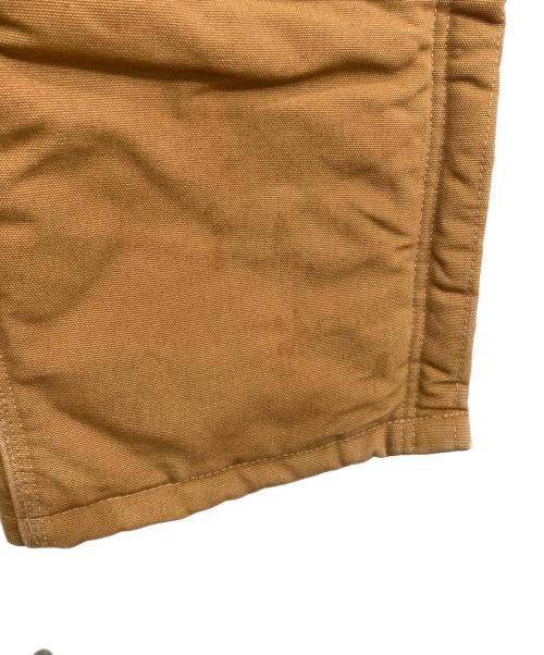CarHartt（カーハート）CarHartt (カーハート) 裏キルトダブルニーオーバーオール ブラウン サイズ:81㎝(W32)の古着・服飾アイテム
