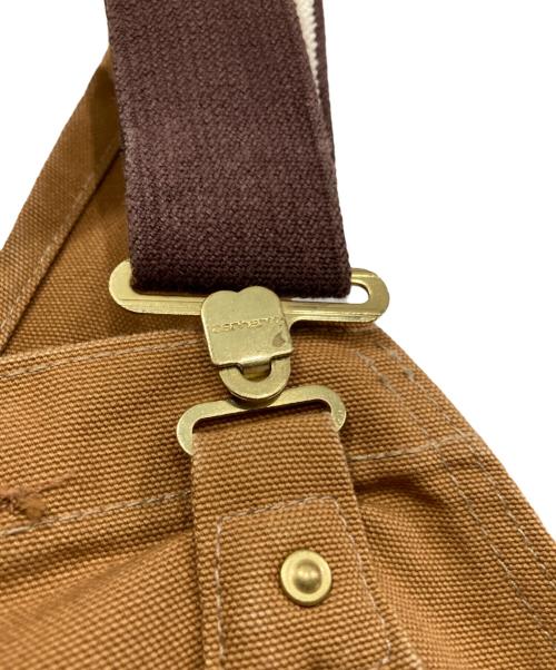 CarHartt（カーハート）CarHartt (カーハート) 裏キルトダブルニーオーバーオール ブラウン サイズ:81㎝(W32)の古着・服飾アイテム