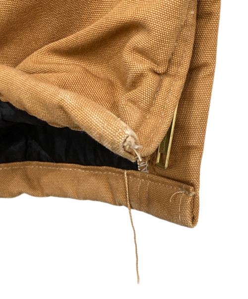 CarHartt（カーハート）CarHartt (カーハート) 裏キルトダブルニーオーバーオール ブラウン サイズ:81㎝(W32)の古着・服飾アイテム