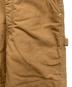 中古・古着 CarHartt (カーハート) 裏キルトダブルニーオーバーオール ブラウン サイズ:81㎝(W32)：6000円