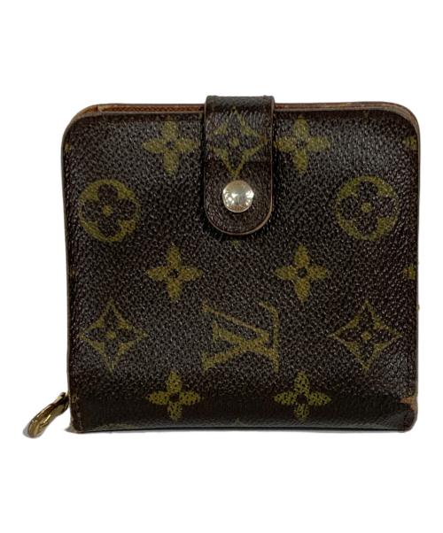 LOUIS VUITTON（ルイ ヴィトン）LOUIS VUITTON (ルイ ヴィトン) コンパクトジップ ブラウンの古着・服飾アイテム