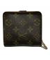 LOUIS VUITTON (ルイ ヴィトン) コンパクトジップ ブラウン：8000円