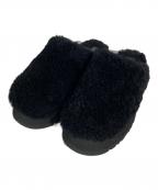 UGGアグ）の古着「Maxi Curly Platform」｜ブラック