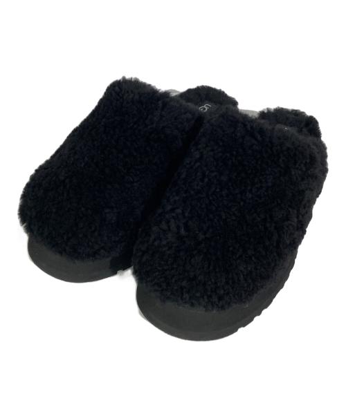 UGG（アグ）UGG (アグ) Maxi Curly Platform ブラック サイズ:24.0の古着・服飾アイテム