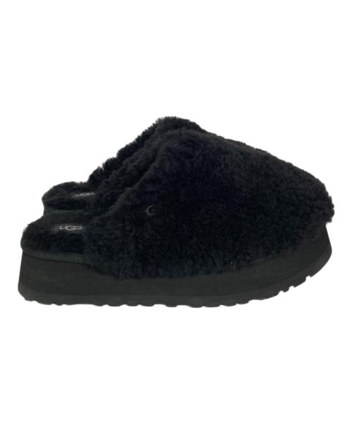 UGG（アグ）UGG (アグ) Maxi Curly Platform ブラック サイズ:24.0の古着・服飾アイテム
