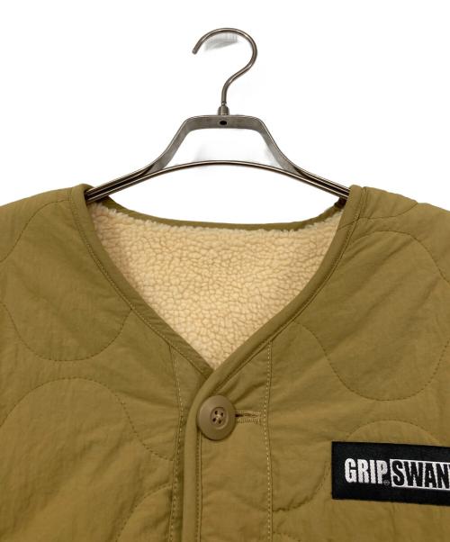 GRIP SWANY（グリップスワニー）GRIP SWANY (グリップスワニー) リバーシブルジャケット ベージュ サイズ:Lの古着・服飾アイテム