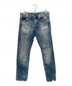 Denim & Supply Ralph Laurenデニム＆サプライ ラルフローレン）の古着「ダメージデニムパンツ」｜インディゴ