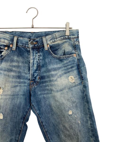 Denim & Supply Ralph Lauren（デニム＆サプライ ラルフローレン）DENIM & SUPPLY RALPH LAUREN (デニム＆サプライ ラルフローレン) ダメージデニムパンツ インディゴ サイズ:SLIMの古着・服飾アイテム