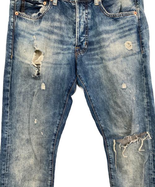 Denim & Supply Ralph Lauren（デニム＆サプライ ラルフローレン）DENIM & SUPPLY RALPH LAUREN (デニム＆サプライ ラルフローレン) ダメージデニムパンツ インディゴ サイズ:SLIMの古着・服飾アイテム