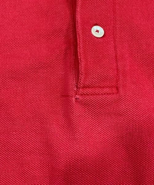 LAND'S END（ランズエンド）LAND'S END (ランズエンド) ポロシャツ レッド サイズ:Lの古着・服飾アイテム