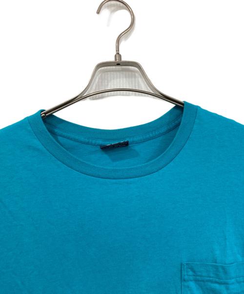 POLO RALPH LAUREN（ポロ・ラルフローレン）POLO RALPH LAUREN (ポロ・ラルフローレン) ポケットTシャツ ブルー サイズ:Lの古着・服飾アイテム