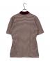 BURBERRY (バーバリー) ポロシャツ ブラウン×ホワイト サイズ:S：5000円