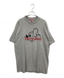 DISNEY（ディズニー）の古着「刺繍プリントTシャツ」｜グレー
