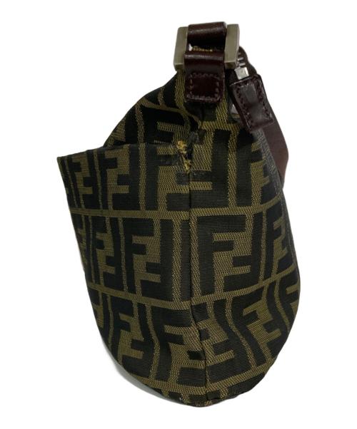 FENDI（フェンディ）FENDI (フェンディ) ズッカ柄ショルダーバッグ ブラウンの古着・服飾アイテム
