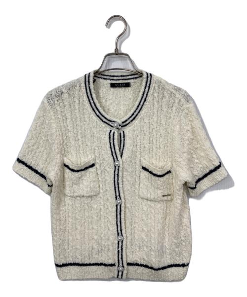 GUESS（ゲス）GUESS (ゲス) Button-Up Cardigan Sweater アイボリー サイズ:XSの古着・服飾アイテム