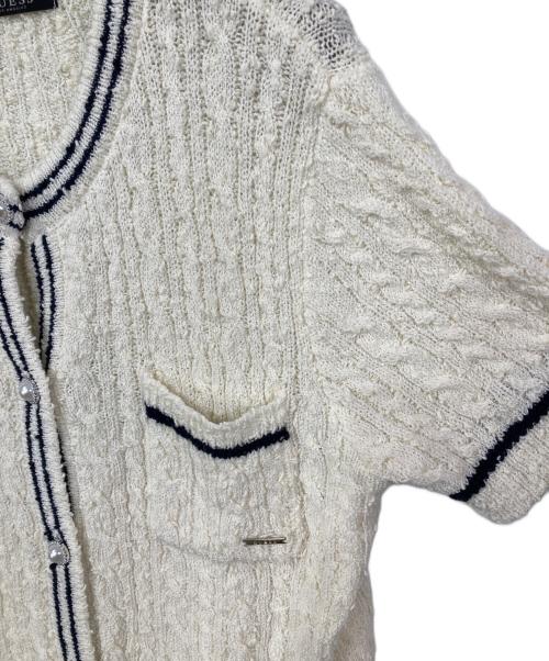 GUESS（ゲス）GUESS (ゲス) Button-Up Cardigan Sweater アイボリー サイズ:XSの古着・服飾アイテム