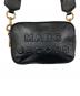 MARC JACOBS (マークジェイコブス) エンボスロゴショルダーバッグ：8000円