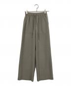green label relaxingグリーンレーベルリラクシング）の古着「ドライクロスパンツ」｜グレー
