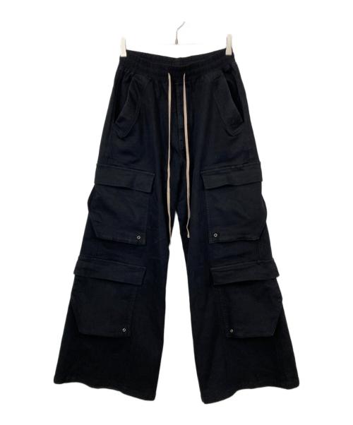 DANKE SCHON（ダンケ シェーン）DANKE SCHON (ダンケ シェーン) マルチポケットストレッチカーゴ ブラック サイズ:30の古着・服飾アイテム