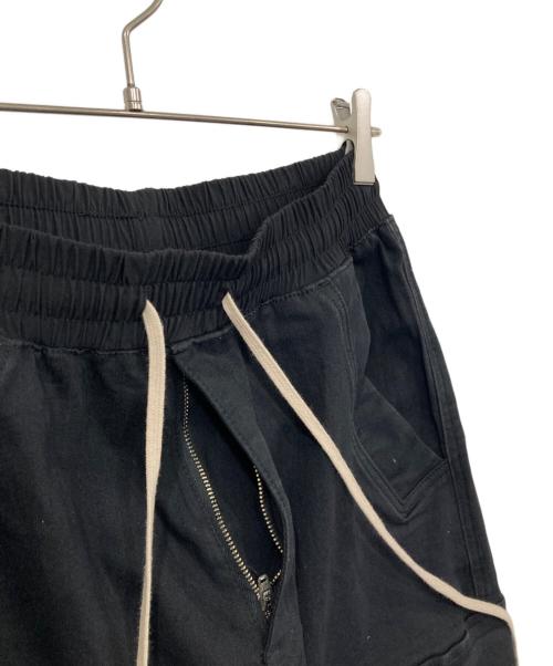 DANKE SCHON（ダンケ シェーン）DANKE SCHON (ダンケ シェーン) マルチポケットストレッチカーゴ ブラック サイズ:30の古着・服飾アイテム