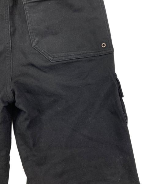 DANKE SCHON（ダンケ シェーン）DANKE SCHON (ダンケ シェーン) マルチポケットストレッチカーゴ ブラック サイズ:30の古着・服飾アイテム