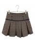 ANDMARY（アンドマリー）の古着「Miu pleats skirt」｜ブラウン