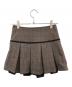 ANDMARY (アンドマリー) Miu pleats skirt ブラウン サイズ:M：5000円