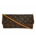 LOUIS VUITTON（ルイ ヴィトン）の古着「ポシェットツインGM」｜ブラウン