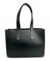 BARNEYS NEWYORK (バーニーズ・ニューヨーク) メタルパーツレザートートバッグ ブラック サイズ:-：13000円
