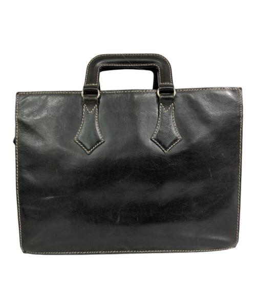 Vivienne Westwood（ヴィヴィアンウエストウッド）Vivienne Westwood (ヴィヴィアンウエストウッド) レザーブリーフケース ブラック サイズ:-の古着・服飾アイテム