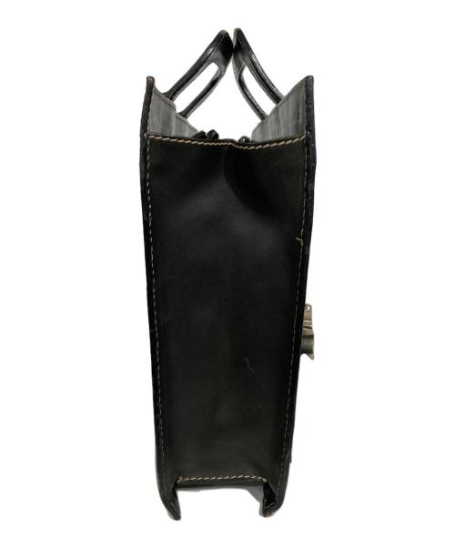 Vivienne Westwood（ヴィヴィアンウエストウッド）Vivienne Westwood (ヴィヴィアンウエストウッド) レザーブリーフケース ブラック サイズ:-の古着・服飾アイテム