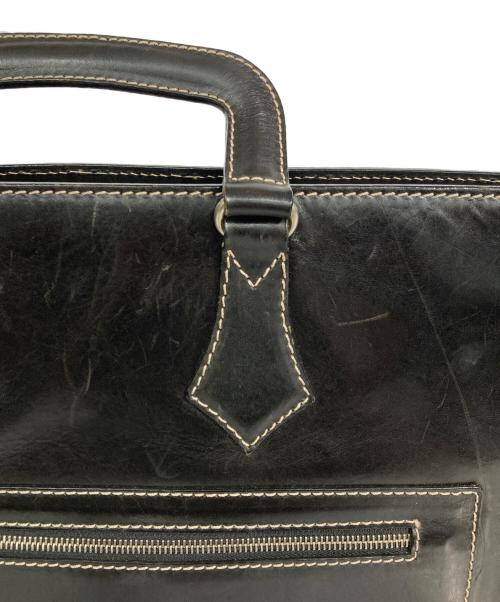 Vivienne Westwood（ヴィヴィアンウエストウッド）Vivienne Westwood (ヴィヴィアンウエストウッド) レザーブリーフケース ブラック サイズ:-の古着・服飾アイテム