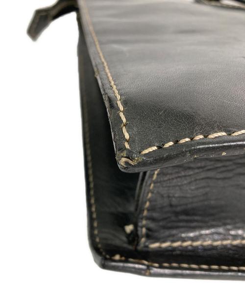Vivienne Westwood（ヴィヴィアンウエストウッド）Vivienne Westwood (ヴィヴィアンウエストウッド) レザーブリーフケース ブラック サイズ:-の古着・服飾アイテム