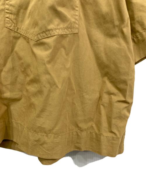 MHL（マーガレットハウエル）MHL (マーガレットハウエル) 半袖スキッパーシャツ ベージュ サイズ:Ⅱの古着・服飾アイテム