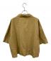 MHL (マーガレットハウエル) 半袖スキッパーシャツ ベージュ サイズ:Ⅱ：6000円