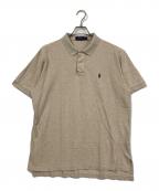 POLO RALPH LAURENポロ・ラルフローレン）の古着「ポロシャツ」｜ベージュ