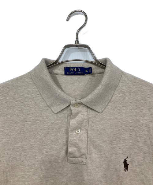 POLO RALPH LAUREN（ポロ・ラルフローレン）POLO RALPH LAUREN (ポロ・ラルフローレン) ポロシャツ ベージュ サイズ:XLの古着・服飾アイテム