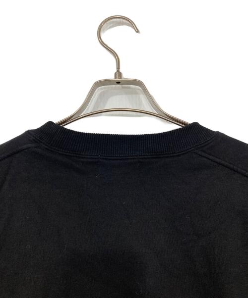 seesew（シーソー）SeeSew (シーソー) LAYERD DAMAGE SWEAT/レイヤードダメージスウェット ブラック サイズ:Mの古着・服飾アイテム