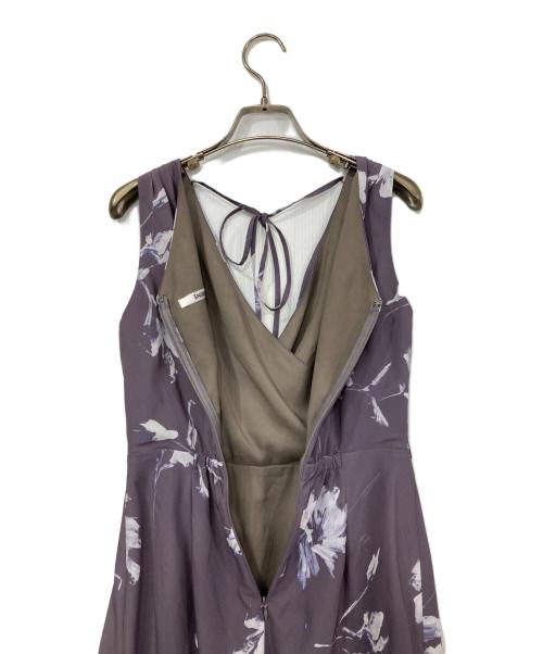 Snidel（スナイデル）Snidel (スナイデル) ペイントフラワープリントワンピース パープル サイズ:Mの古着・服飾アイテム