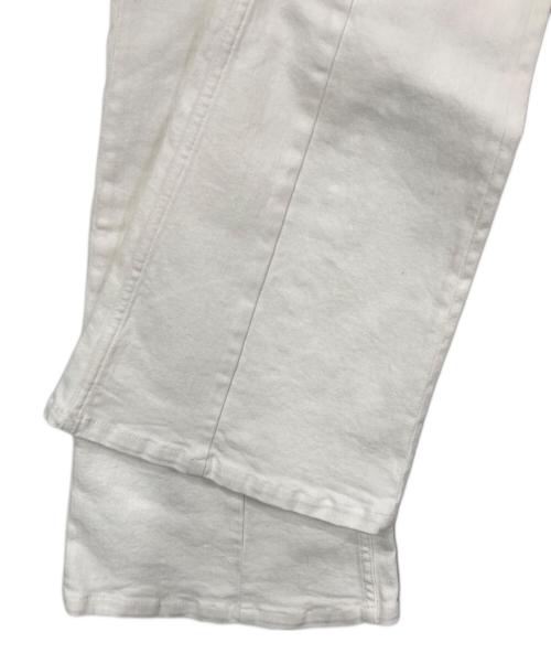 Resexxy（リゼクシー）Resexxy (リゼクシー) カットアウトリボンデニムパンツ ホワイト サイズ:S 未使用品の古着・服飾アイテム