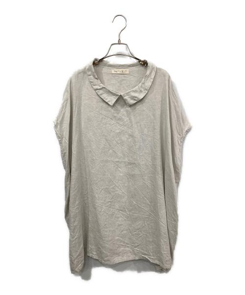 nest Robe（ネストローブ）nest Robe (ネストローブ) リネンワンピース グレー サイズ:F 未使用品の古着・服飾アイテム