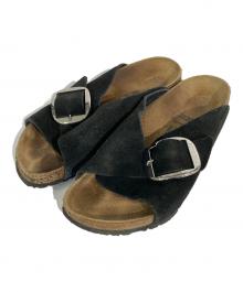 BIRKENSTOCK（ビルケンシュトック）の古着「arosa big buckle/アローサビッグバックル」｜ブラック