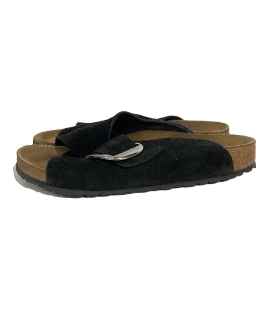 BIRKENSTOCK（ビルケンシュトック）BIRKENSTOCK (ビルケンシュトック) arosa big buckle/アローサビッグバックル ブラック サイズ:38の古着・服飾アイテム