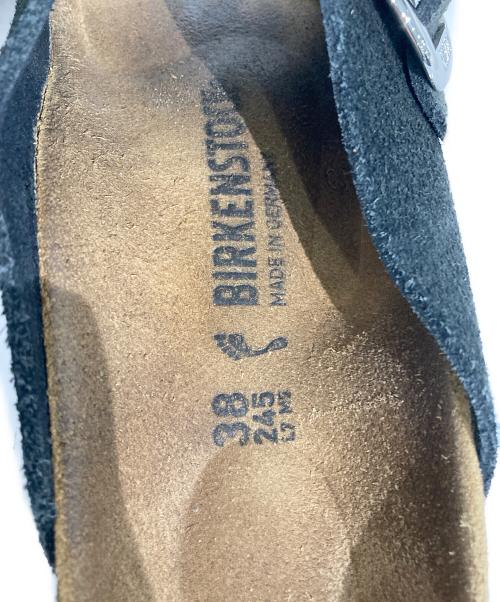 BIRKENSTOCK（ビルケンシュトック）BIRKENSTOCK (ビルケンシュトック) arosa big buckle/アローサビッグバックル ブラック サイズ:38の古着・服飾アイテム