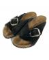 BIRKENSTOCK（ビルケンシュトック）の古着「arosa big buckle/アローサビッグバックル」｜ブラック