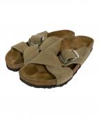 BIRKENSTOCKビルケンシュトック）の古着「siena big buckle/シエナビッグバックル」｜ブラウン
