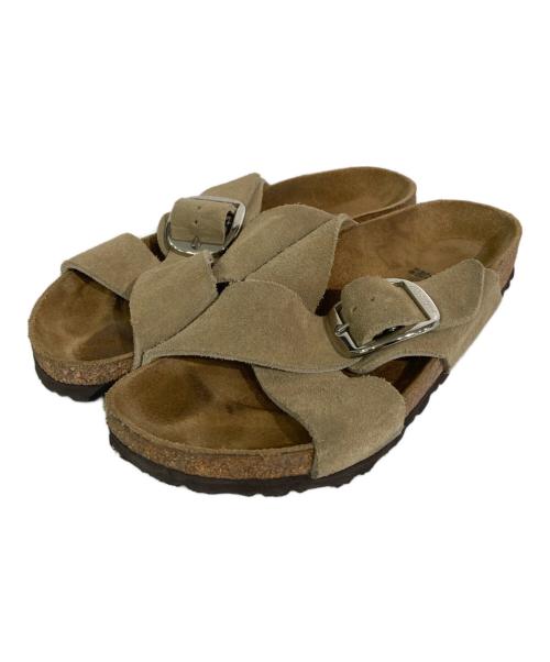 BIRKENSTOCK（ビルケンシュトック）BIRKENSTOCK (ビルケンシュトック) siena big buckle/シエナビッグバックル ブラウン サイズ:38の古着・服飾アイテム