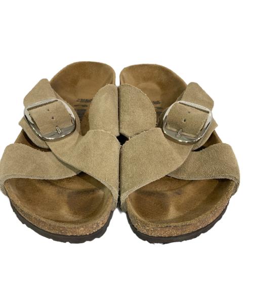 BIRKENSTOCK（ビルケンシュトック）BIRKENSTOCK (ビルケンシュトック) siena big buckle/シエナビッグバックル ブラウン サイズ:38の古着・服飾アイテム