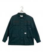 WTAPSダブルタップス）の古着「JMOD 01 LS COTTON RIPSTOP」｜グリーン