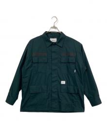 WTAPS（ダブルタップス）の古着「JMOD 01 LS COTTON RIPSTOP」｜グリーン